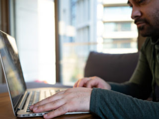 Roofing contractor using the Financial Worksheets in AccuLynx.