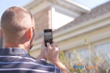 Taking photos using AccuLynx photos.