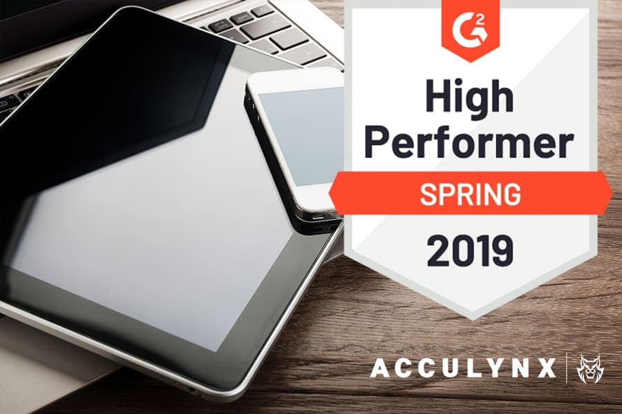AccuLynx is a High Performer with G2