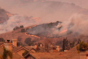 Roofers Dealing with Wildfires