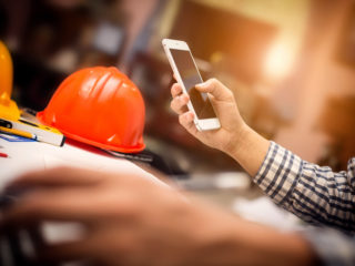 Using CRM Communication tools on job site.