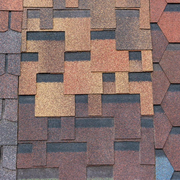 Image depicts roofing material