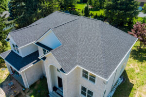 Residential aerial roofing measurements.