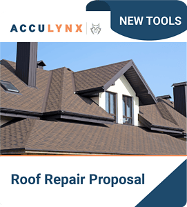 A roof repair proposal. Smart(er) Docs helps create documents quickly to sell roofing jobs efficiently.