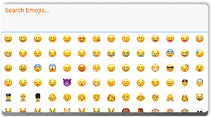 Emoji reactions in AccuLynx