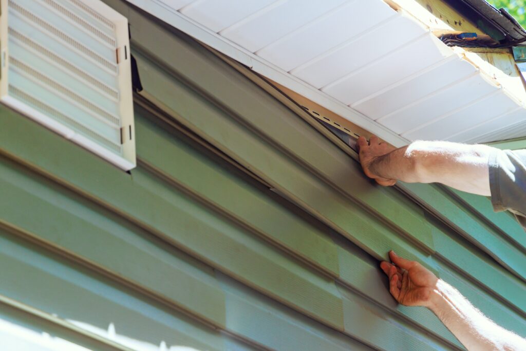 Installing siding