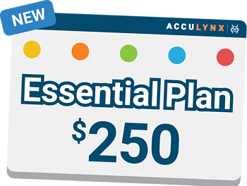 The new AccuLynx Essential Plan: $250