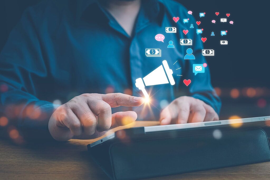 person using referrals to maximize revenue