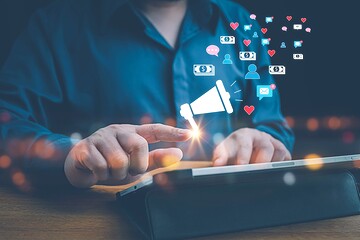 person using referrals to maximize revenue